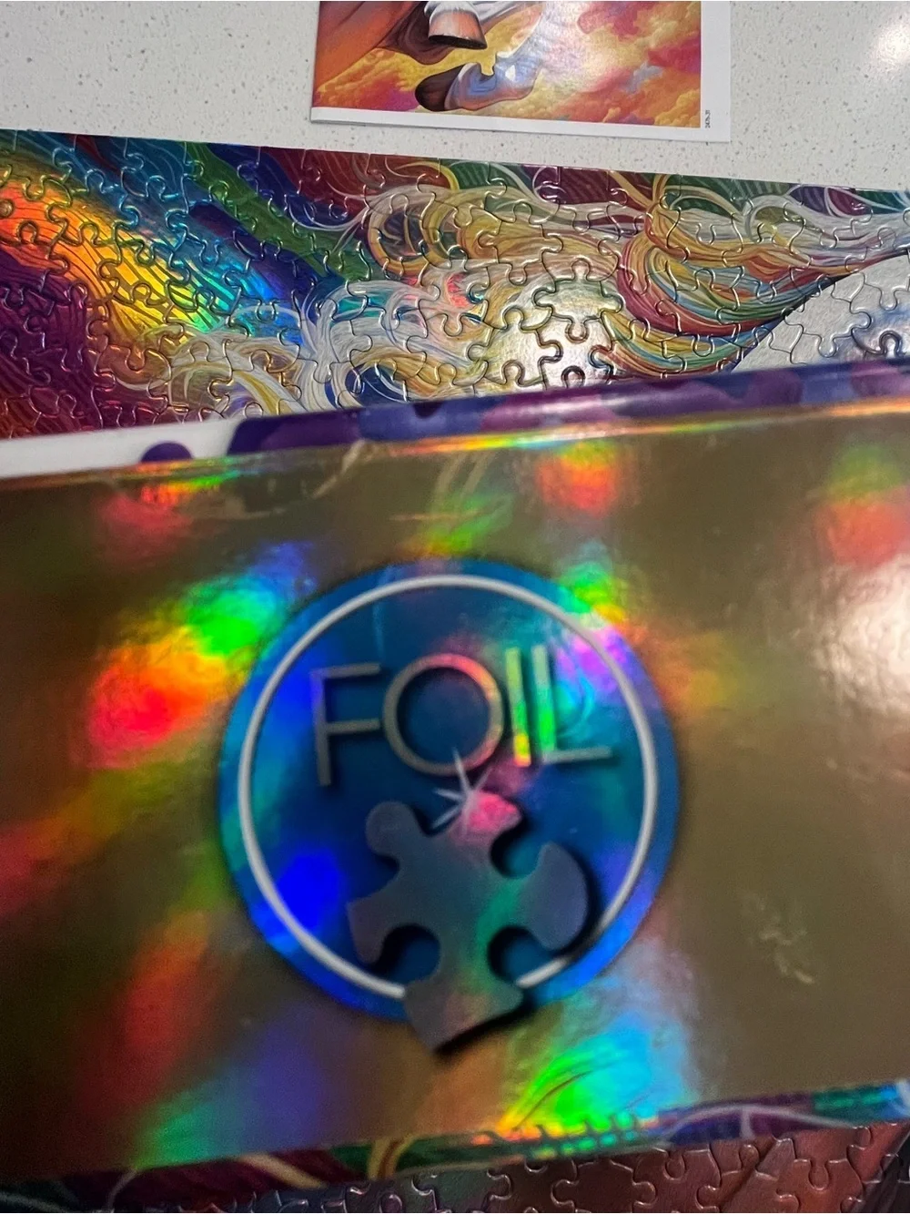 Spirit of Rainbow eqqus Horse Foil Puzzle